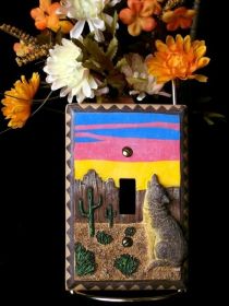 Light Switch Cover Single - Southwestern