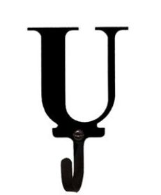 Letter U - Wall Hook Small