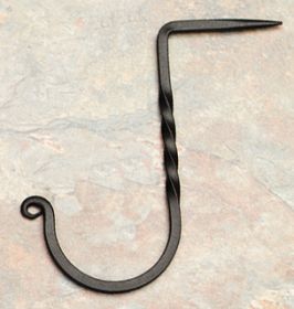 Square Fancy Curl Drive-In Wall Hook