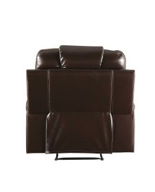 Braylon Recliner (Power Motion); Brown PU