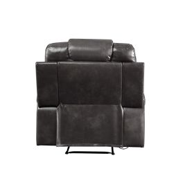 Braylon Recliner (Power Motion); Magnetite PU