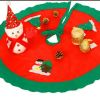 80cm Santa Claus Snowman Tree Skirt Christmas