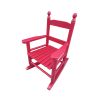 Children's rocking rose red chair- Indoor or Outdoor -Suitable for kids-Durable