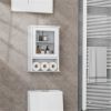 MDF Bathroom locker white