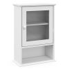 MDF Bathroom locker white