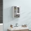 MDF Bathroom locker white