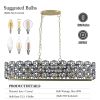 Modern Champagne Gold Oval Crystal ceiling chandelier Luxury Home Decor Light Fixture