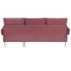 84 " Convertible Sectional Sofa, Modern Chenille L-Shaped Sofa Couch with Reversible Chaise Lounge, Fit for Living Room, Apartment(2 Pillows)